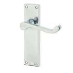 Jedo Victorian Scroll Lever on Back Plate
