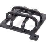 Black Raised Door Grill