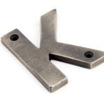 From The Anvil Antique Pewter Letter