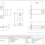 From The Anvil Tubular Mortice Latch