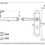Anvil Gothic Lever Set