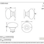 Anvil Mushroom Mortice/Rim Knob Set