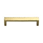 Heritage Brass - Hammered Wide Metro Cabinet Pull Handle
