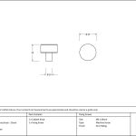 Anvil Kelso Cabinet Knob