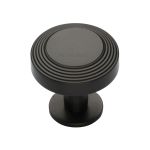 Heritage Brass - Ridge Cabinet Knob with Rose