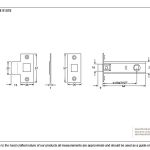 From The Anvil Tubular Mortice Latch
