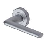 Sorrento - Lena Door Handle on Round Rose