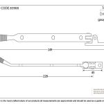 From The Anvil Reeded Stay