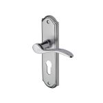 Heritage Brass - Howard Door Handle on Plate