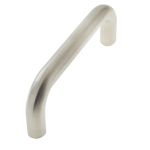 Stainless Steel 19mm D Shape Pull Handles Grade 304 B/T Fixing