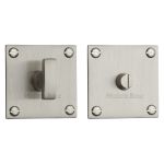 Heritage Brass - Square Bathroom Turn & Release