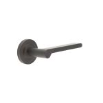 Burlington Fitzrovia Door Handles On Rose