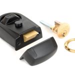 Black Modern Case Night Latch