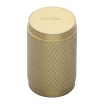 Heritage Brass - Cylindric Knurled Cabinet Knob