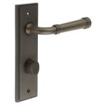 Burlington Highgate Door Handles On Back Plate with Turn & Release