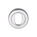 Heritage Brass - Oval Profile Cylinder Escutcheon Round - V4010