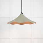 Smooth Copper Flora Pendant in Tump