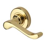 Heritage Brass - Bedford Door Handle on Round Rose