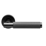 Varese Knurled Lever on Rose