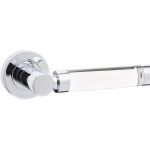 Jedo Natural Milo Door Handles On Rose