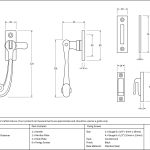 Black Rosehead Fastener