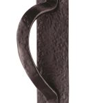 Offset Pull Handle on Backplate