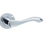 Gamma Door Handles On Rose