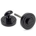 Anvil Round Thumbturn Set (Art Deco)