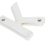 From The Anvil Satin Chrome Letter