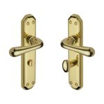 Heritage Brass - Charlbury Door Handle on Plate