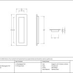 From The Anvil Plain Rectangular Pull