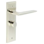 Burlington Mayfair Door Handles On Back Plate with Turn & Release