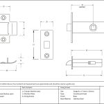 From The Anvil Tubular Mortice Latch