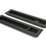 Anvil Art Deco Rectangular Pull - Privacy Set