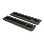 Anvil Art Deco Rectangular Pull - Privacy Set