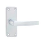 Aluminium Contract SAA Door Handles on Back Plate