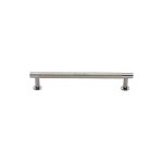 Heritage Brass - Partial Knurled Cabinet Pull Handle with Rose