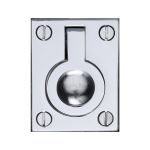 Heritage Brass - Flush Ring Cabinet Pull