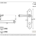 Anvil Gothic Lever Set