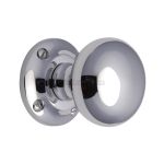 Heritage Brass - Victoria Door Knob on Rose