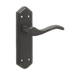 Antique Wentworth Suite Lever on Back Plate