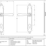 Anvil Cromwell Lever Set