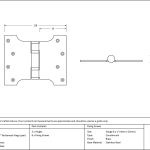 From The Anvil Parliament Hinge (pair)