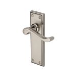 Heritage Brass - Edwardian Door Handle on Plate