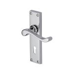 Heritage Brass - Bedford Door Handle on Plate