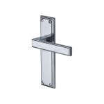 Heritage Brass - Atlantis Door Handle on Plate