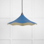 Smooth Brass Flora Pendant in Upstream