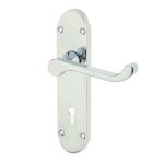 Jedo Epsom Suite Lever on Back Plate