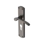 Heritage Brass - Diplomat Door Handle on Plate