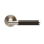 Stainless Steel Carbon Fibre Lever on Threaded Rose